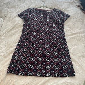 Ann Taylor Loft Outlet Geometric Shift Dress